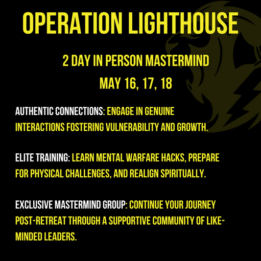 Operation LIGHTHOUSE: Defy Retreat - 2 Day In Person Leadership Course May 16-18